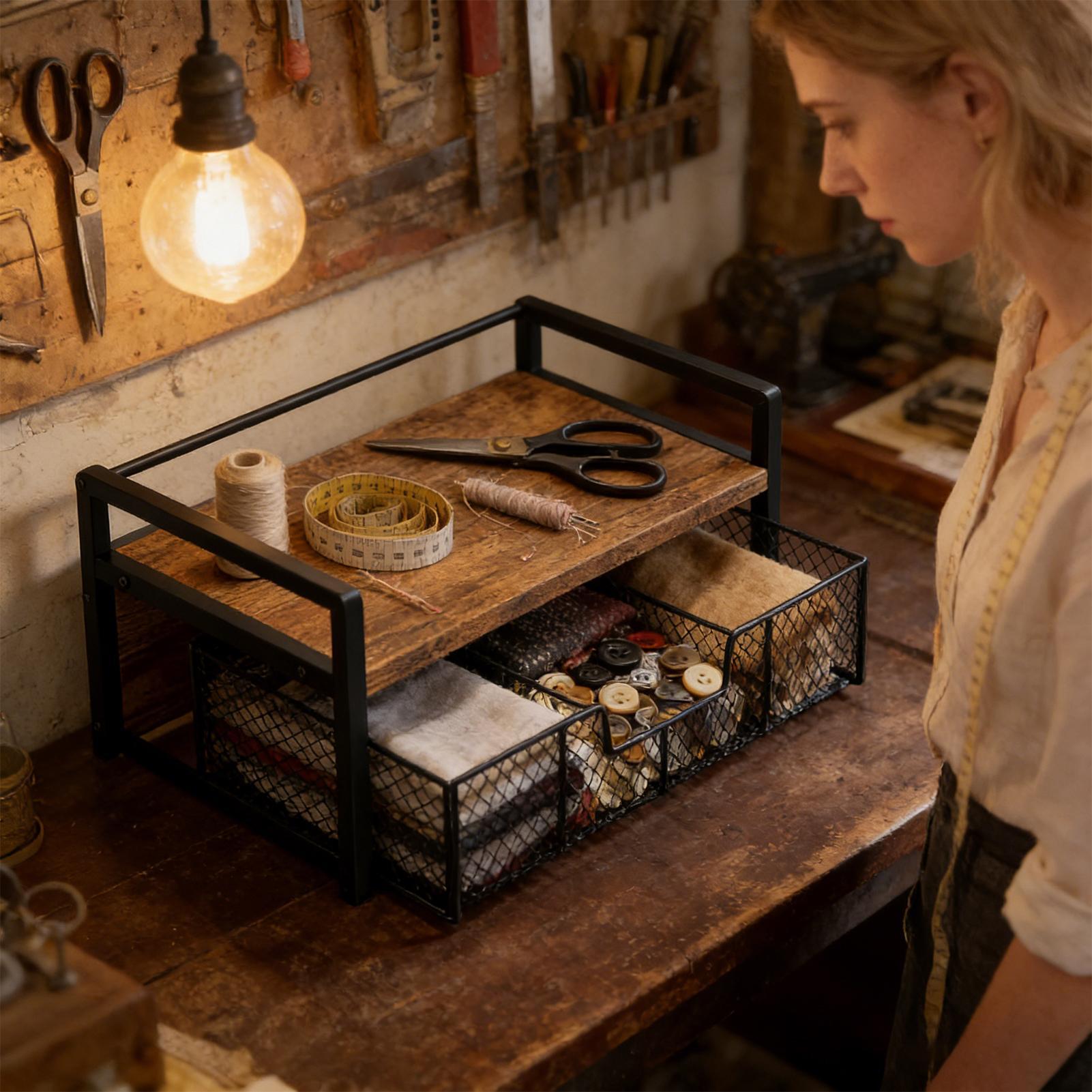 Desktop Organizer Drawer Style - Coffee Tea Break review and price