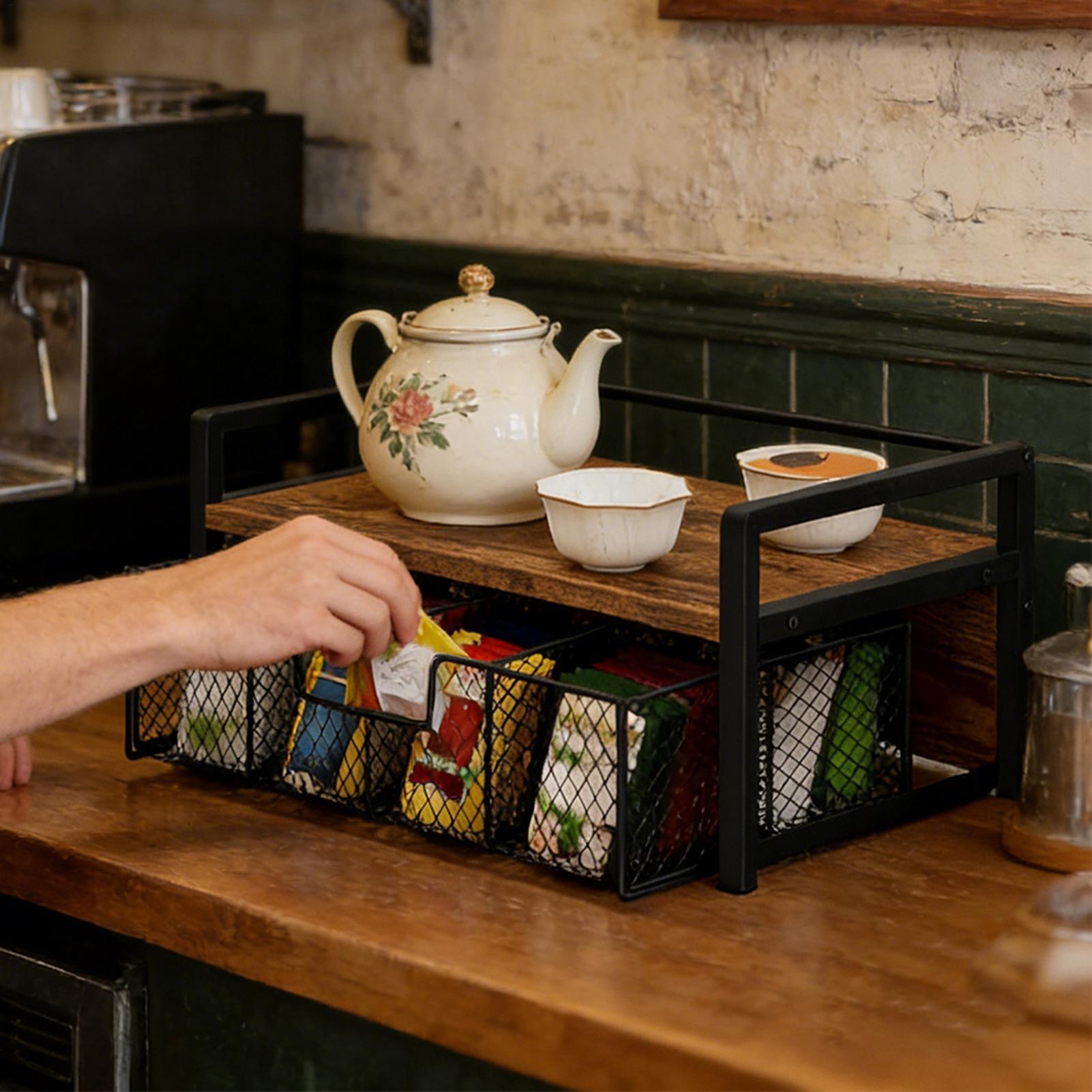 Desktop Organizer Drawer Style - Coffee Tea Break review and price