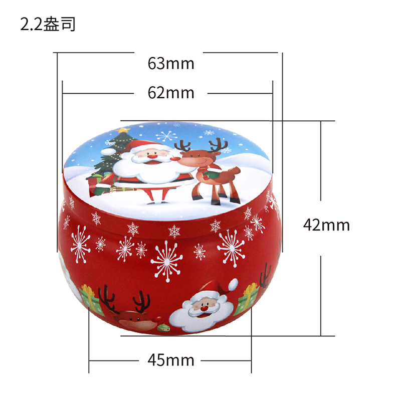 Mini Christmas Metal Tin Jars  - Coffee Tea Box review and price