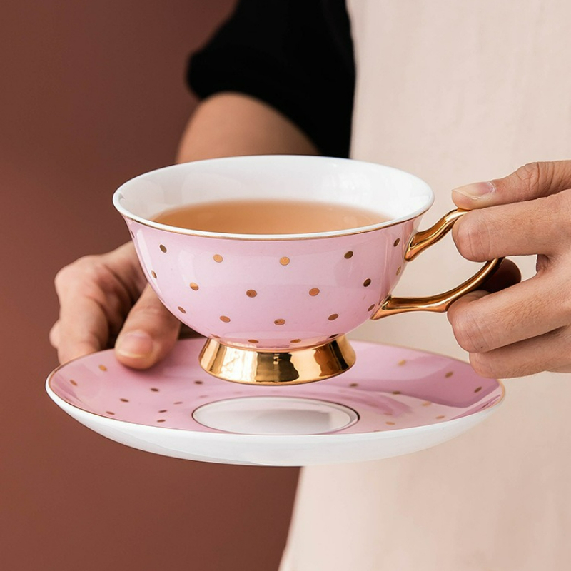 Ceramic Pink Coffee Mugs with  - Coffee Tea Home review and price