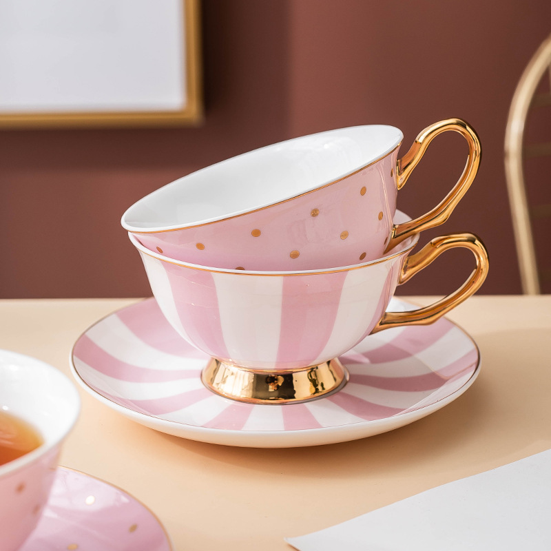 Ceramic Pink Coffee Mugs with  - Coffee Tea Home review and price