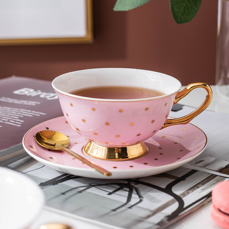 Ceramic Pink Coffee Mugs with  - Coffee Tea Home review and price