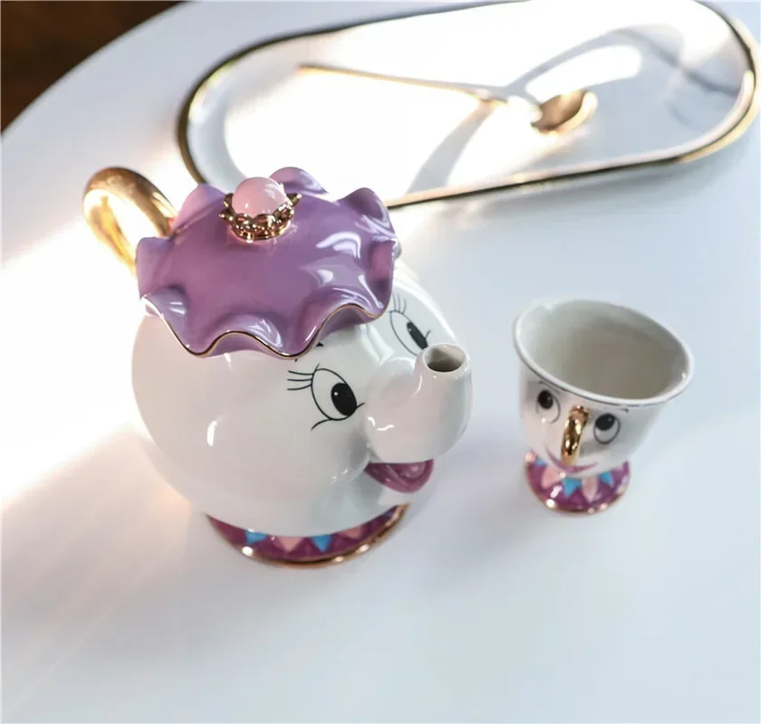 Disney Teapot Cute Cartoon Bea - Coffee Tea Jar Set review and price