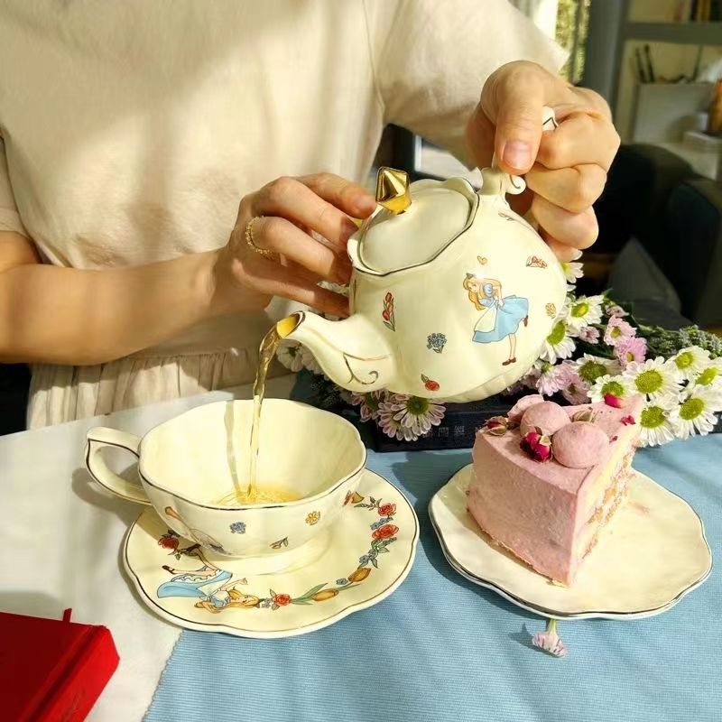 Alice Ceramic Tea and Coffee S - Coffee Tea Set review and price