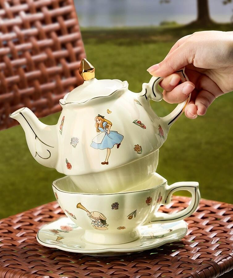 Alice Ceramic Tea and Coffee S - Coffee Tea Set review and price