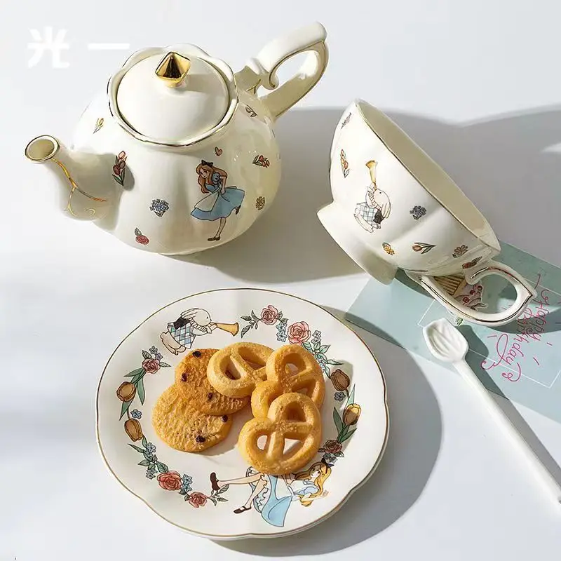 Alice Ceramic Tea and Coffee S - Coffee Tea Set review and price