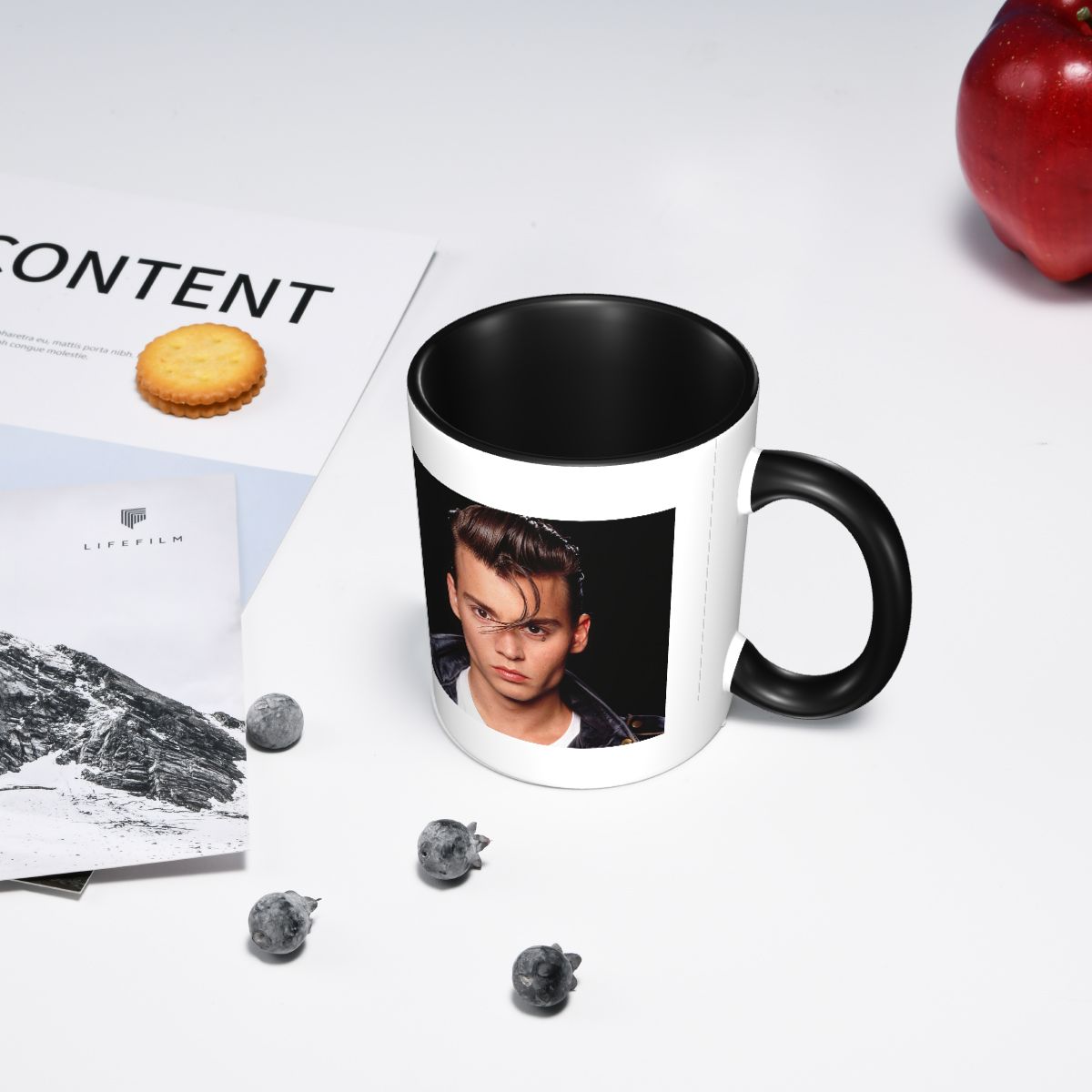 Young Johnny Depp Mug Funny Ce - Young Tea Coffee review and price