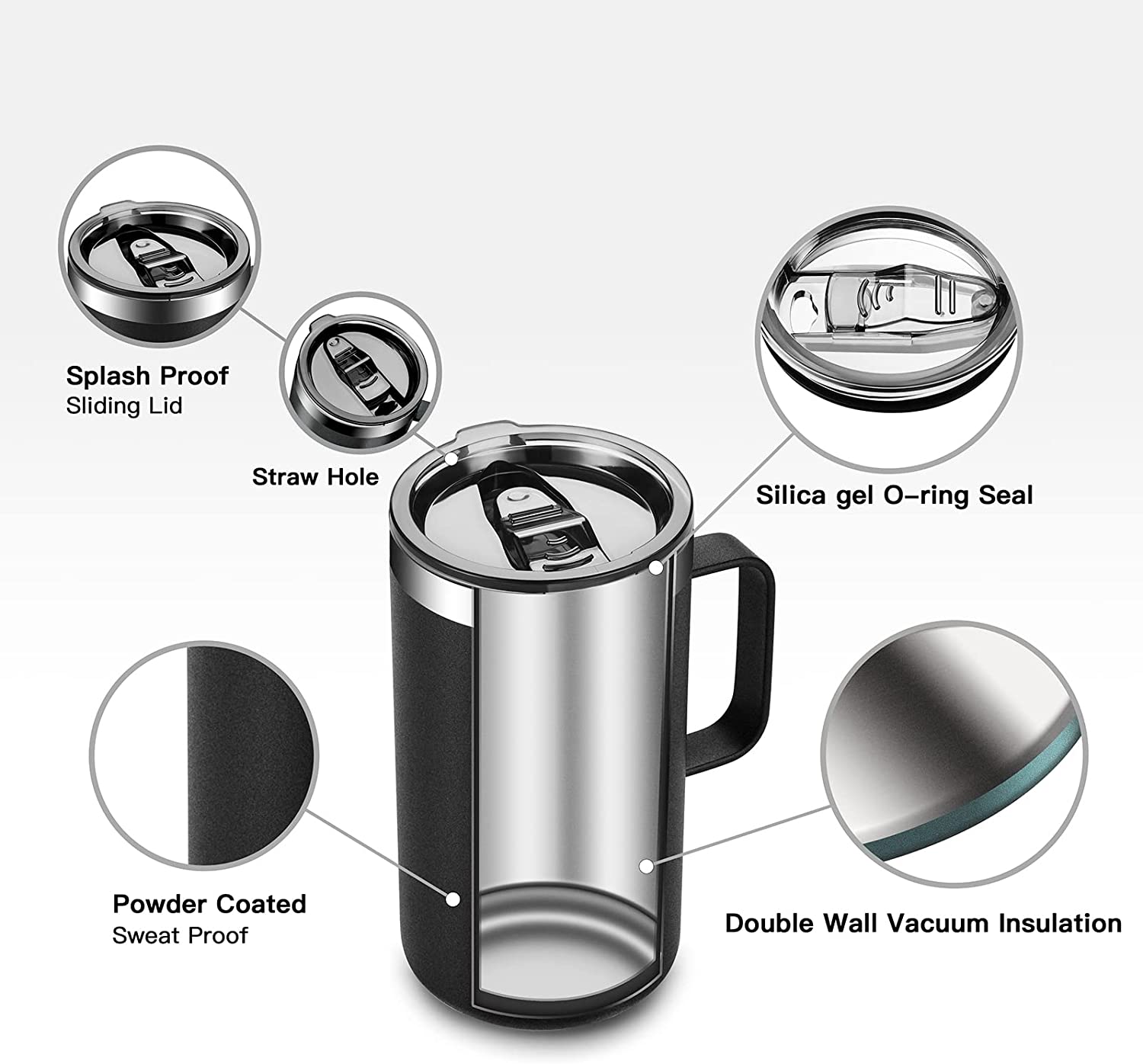 680ml Stainless Steel Coffee C - Coffee Tea Warmer review and price