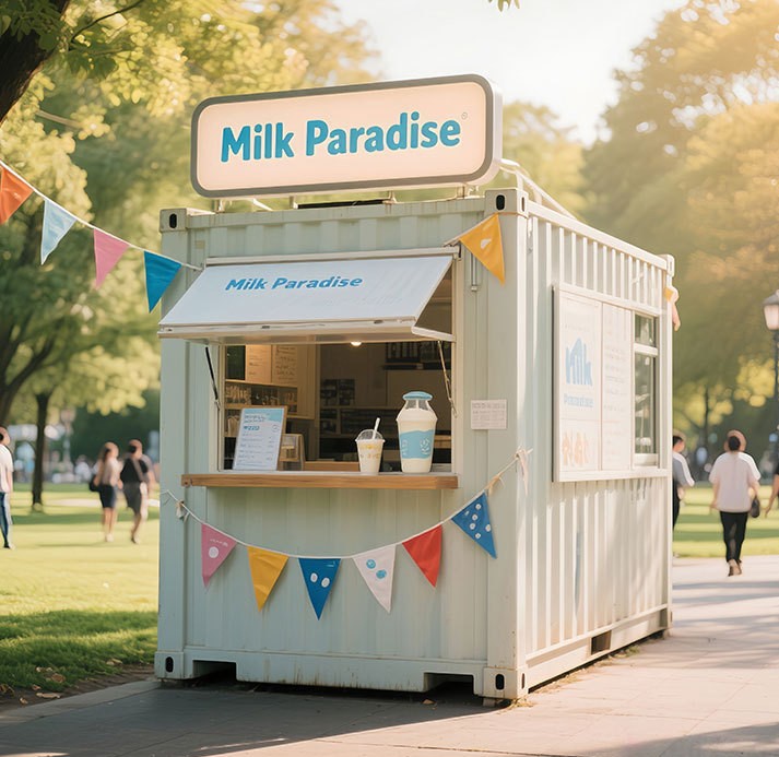 Prefab Container Coffee Shop M - Coffee Tea Box review and price