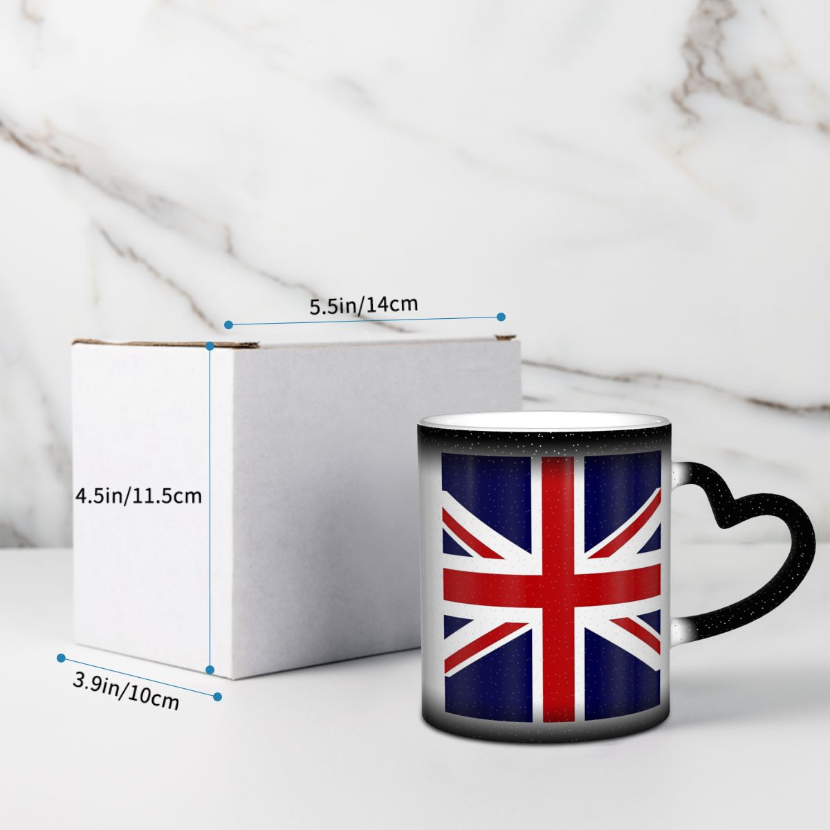 Union Jack Flag Of The UK Mug  - Coffee Tea Uk review and price