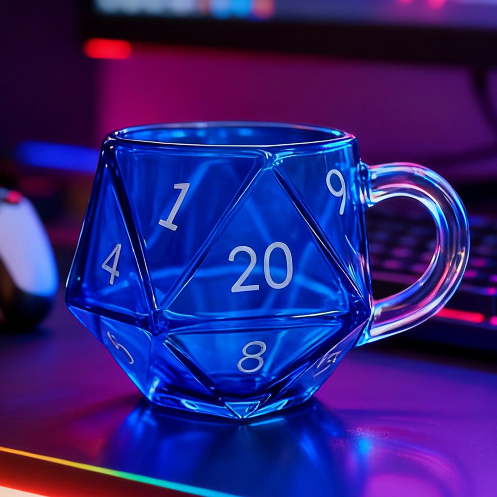 Tea Mug Polyhedral Dice Water  - Coffee Tea Break review and price