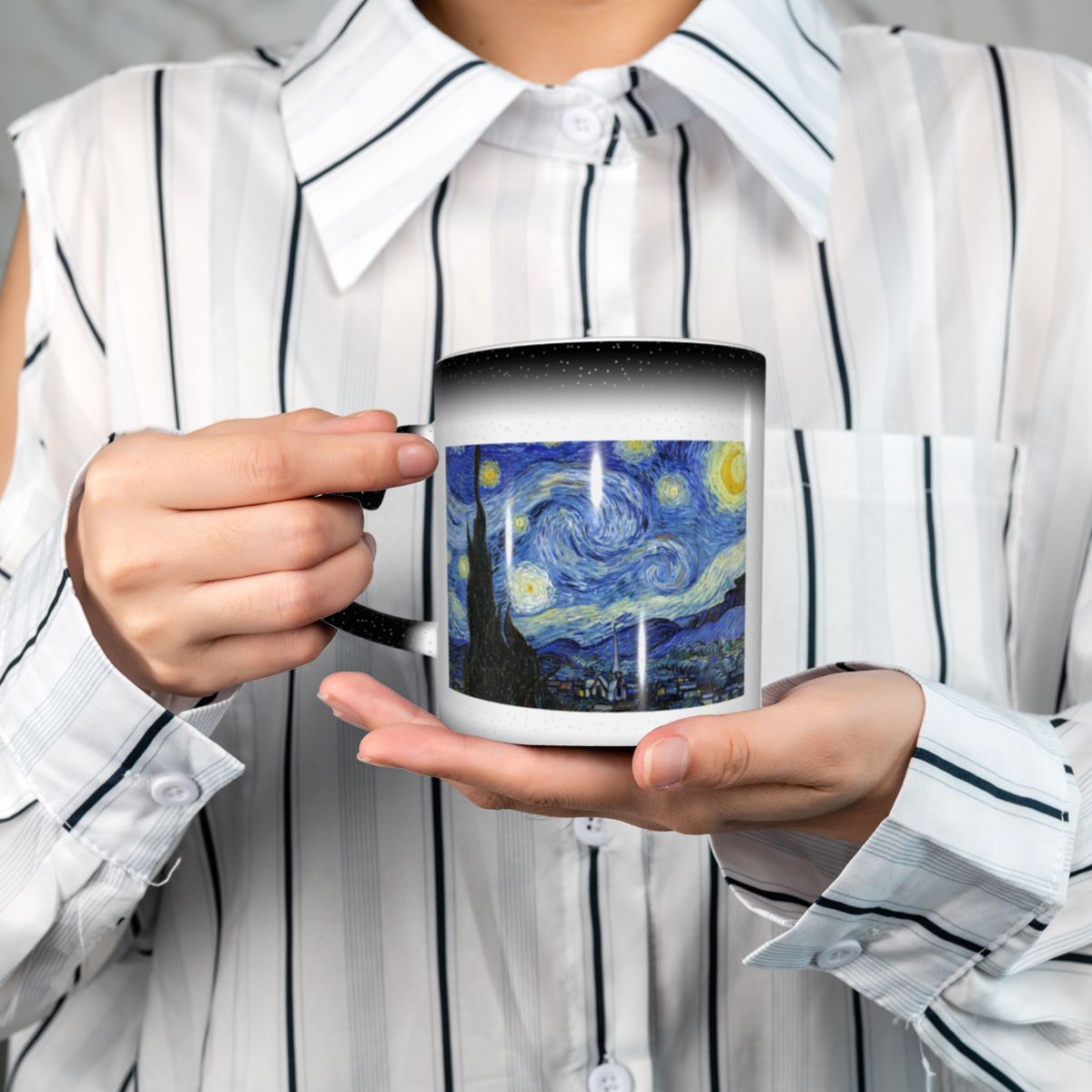 Van Gogh Mug Funny Ceramic Cof - Coffee Tea Van review and price
