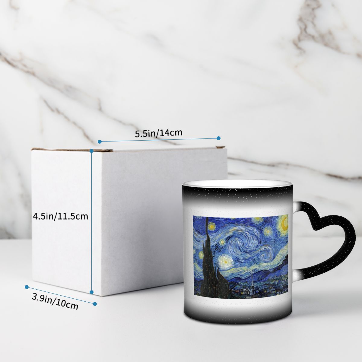Van Gogh Mug Funny Ceramic Cof - Coffee Tea Van review and price
