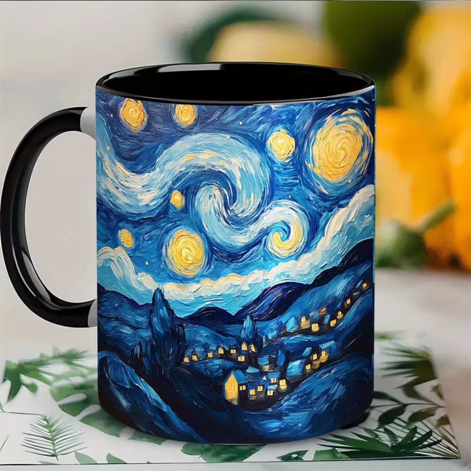 Van Gogh Starry Night Ceramic  - Coffee Tea Van review and price