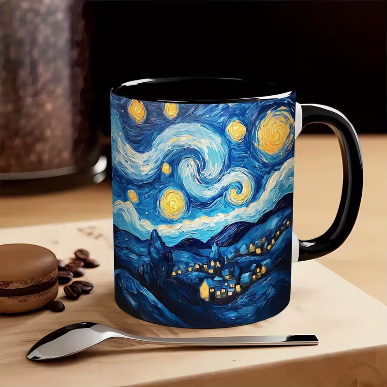 Van Gogh Starry Night Ceramic  - Coffee Tea Van review and price