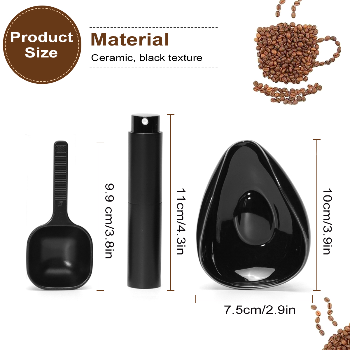 Leeseph Coffee Bean Dosing Cup - Coffee Tea And Sugar Set review and price