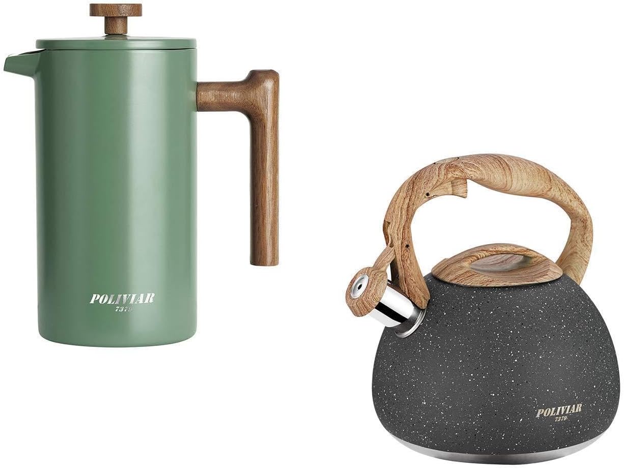 POLIVIAR 34 oz French Press Co - French Press Coffee & Tea review and price
