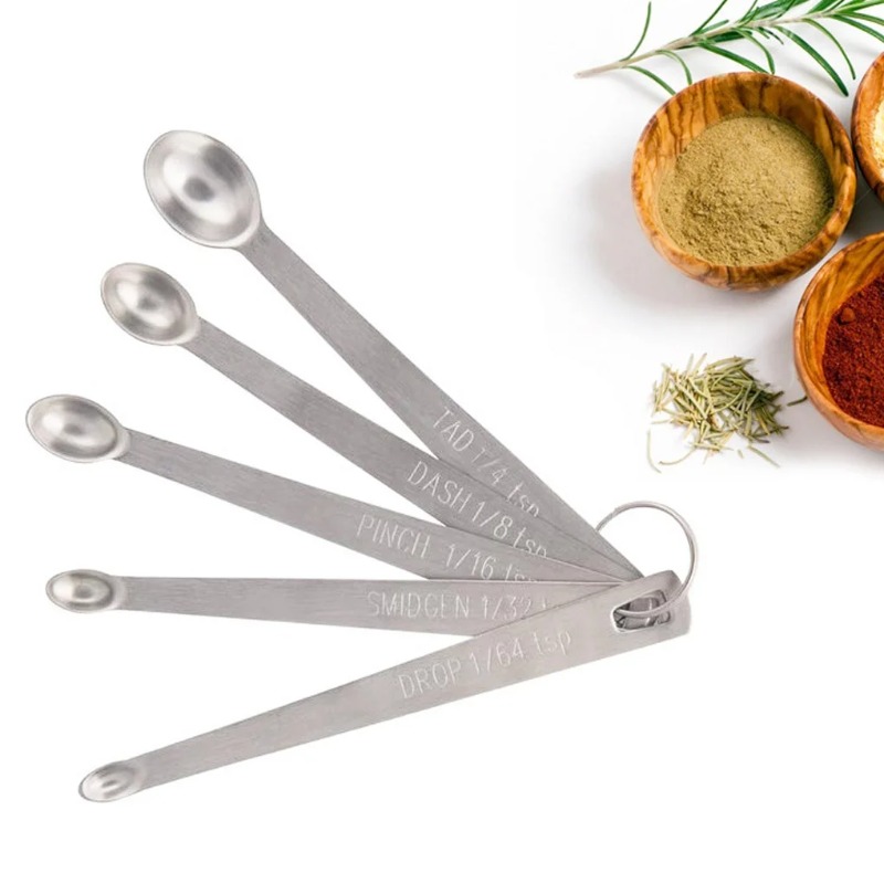5pcs/Set Small Measuring Spoon - Coffee Tea And Sugar Set review and price