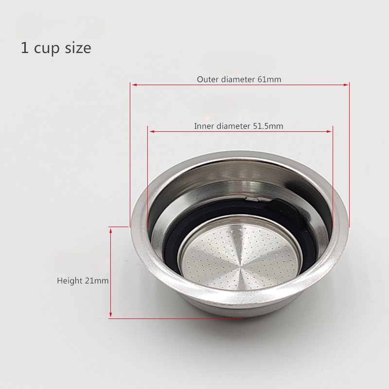51mm Pressurized Porous Filter - Coffee And Tea Filter review and price