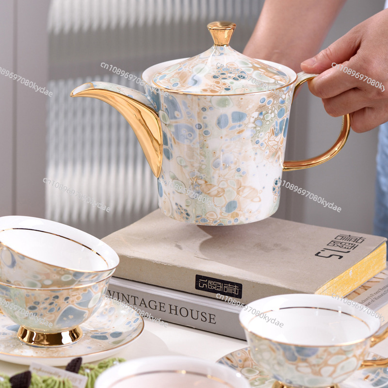 Coffee cup ceramic kettle flow - Coffee Tea Set review and price