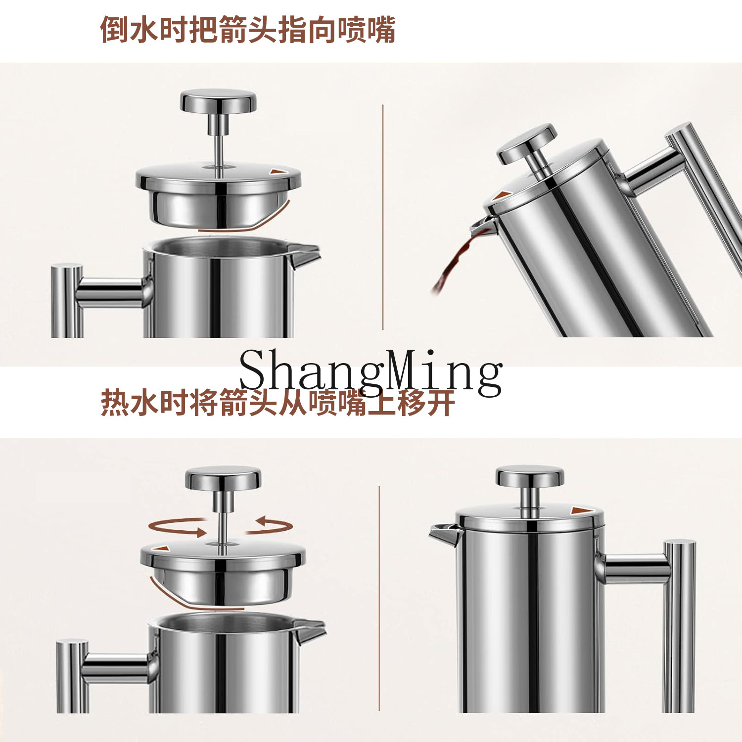 DSA stainless steel French pre - French Press Coffee & Tea review and price