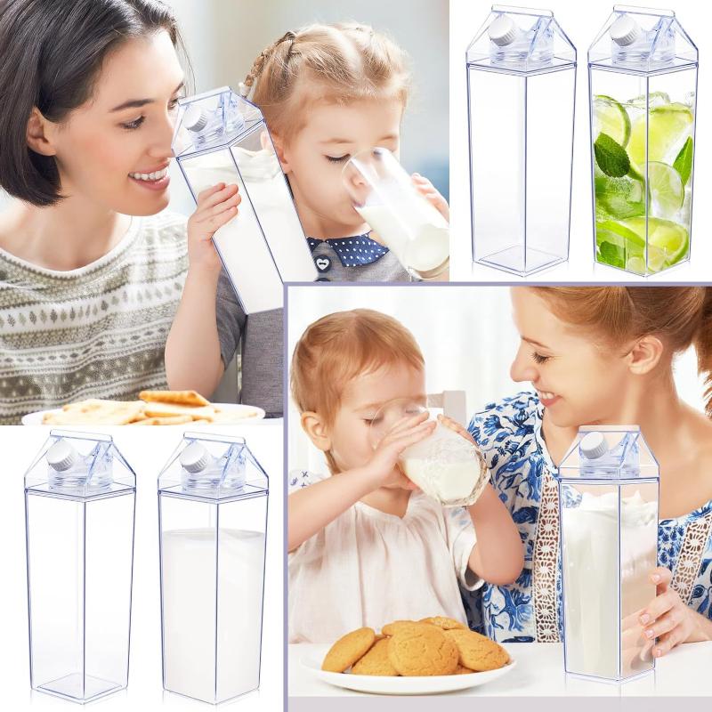 750ML Transparent Milk Bottle  - Coffee Tea Box review and price