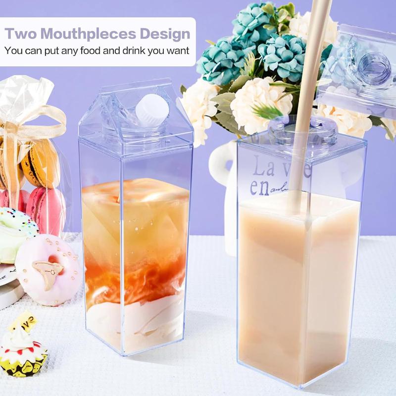 750ML Transparent Milk Bottle  - Coffee Tea Box review and price