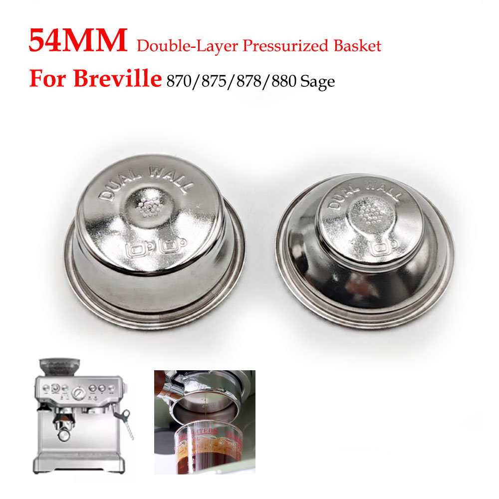 54mm Dual-Layer Pressurized Fi - Coffee And Tea Filter review and price