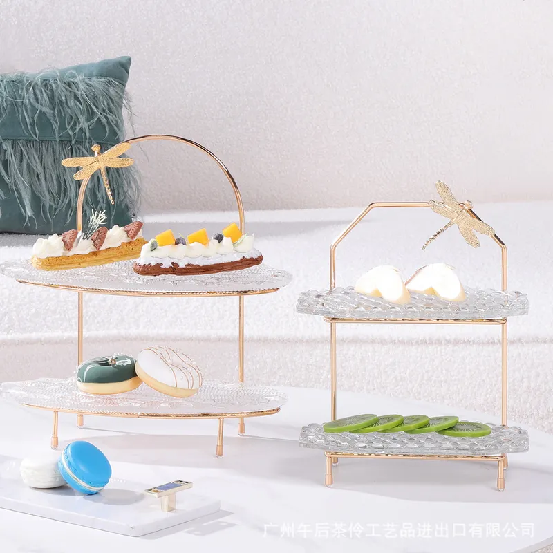 Double Layer Metal Tableware S - Coffee Tea Break review and price