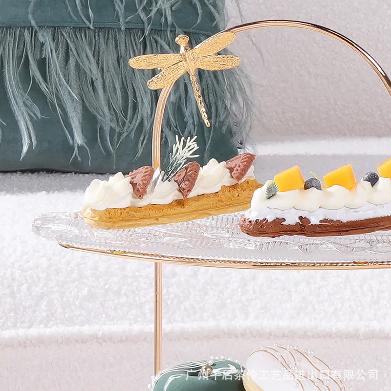 Double Layer Metal Tableware S - Coffee Tea Break review and price