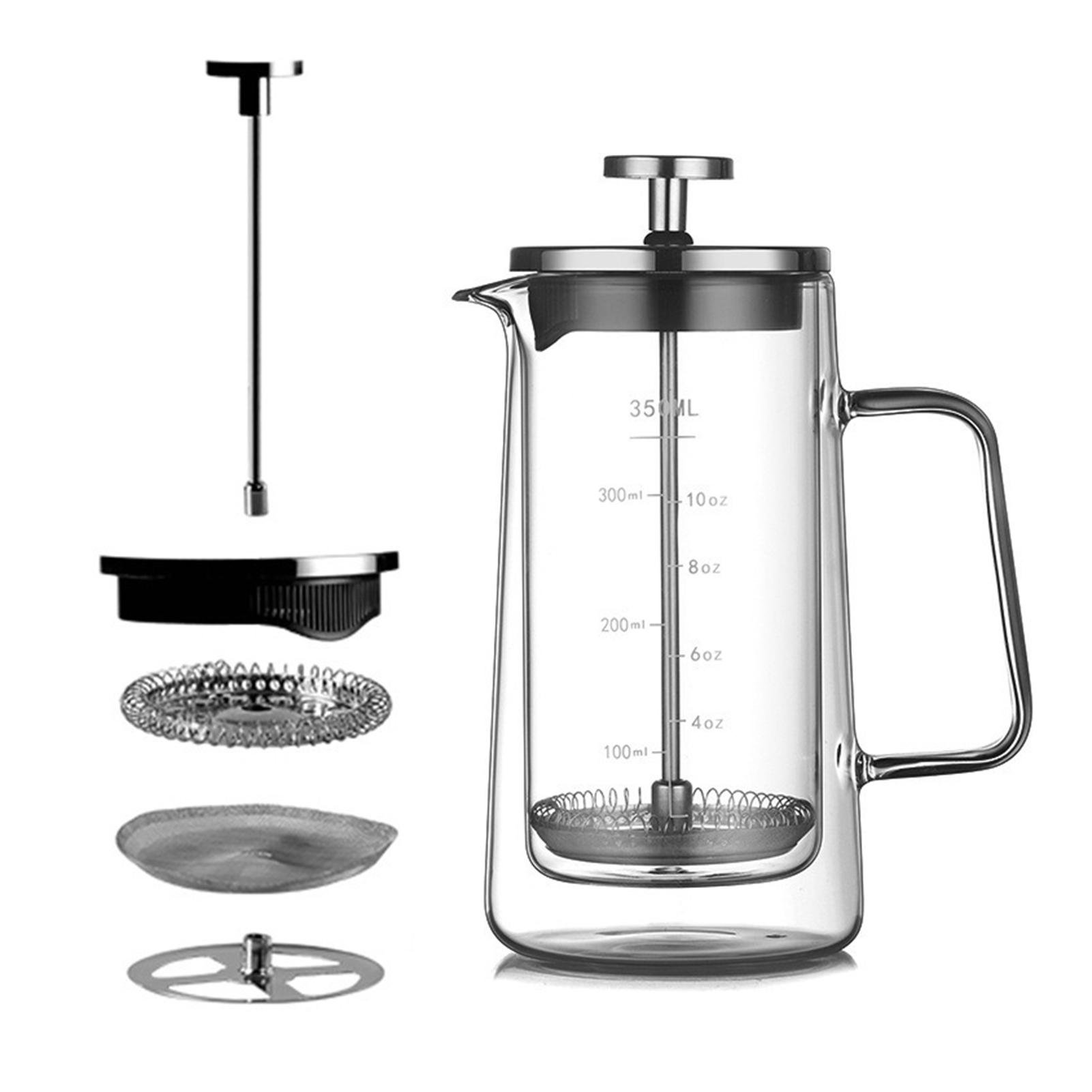 Double Layers French Press Pot - French Press Coffee & Tea review and price
