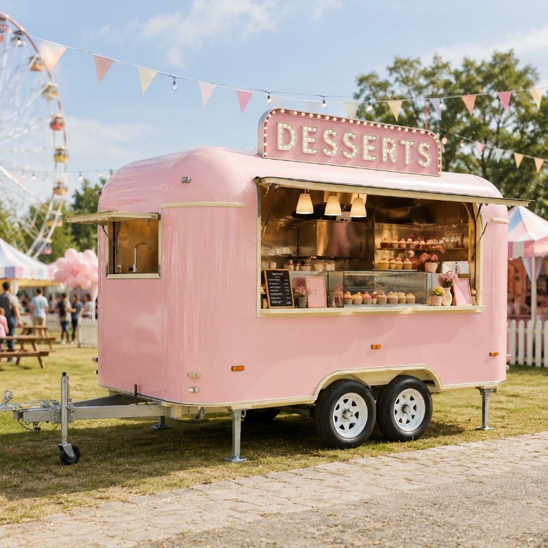 Food Truck Trailer Street Cate - Coffee Tea Van review and price