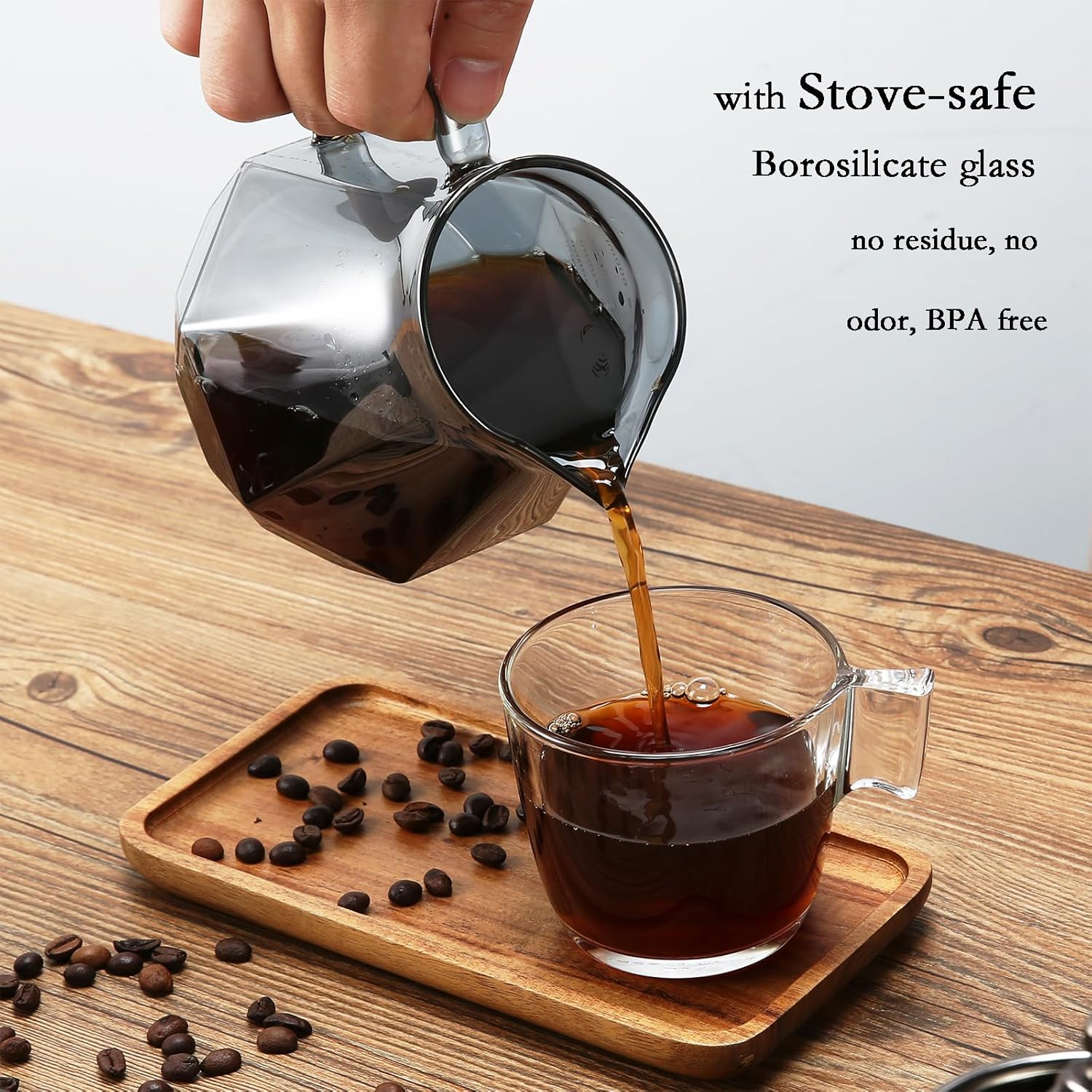 Magpie Glass Coffee Pot For V6 - Coffee And Tea Filter review and price
