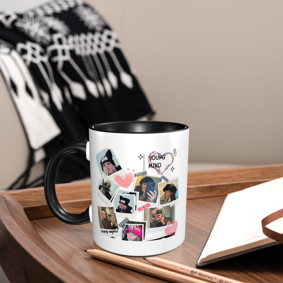 Collage Of Young Miko Mug Funn - Young Tea Coffee review and price