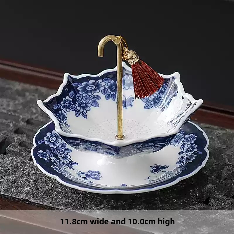 Chinese Blue White Porcelain U - Coffee Leaves Tea review and price