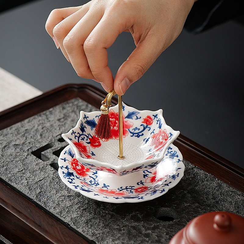 Chinese Blue White Porcelain U - Coffee Leaves Tea review and price
