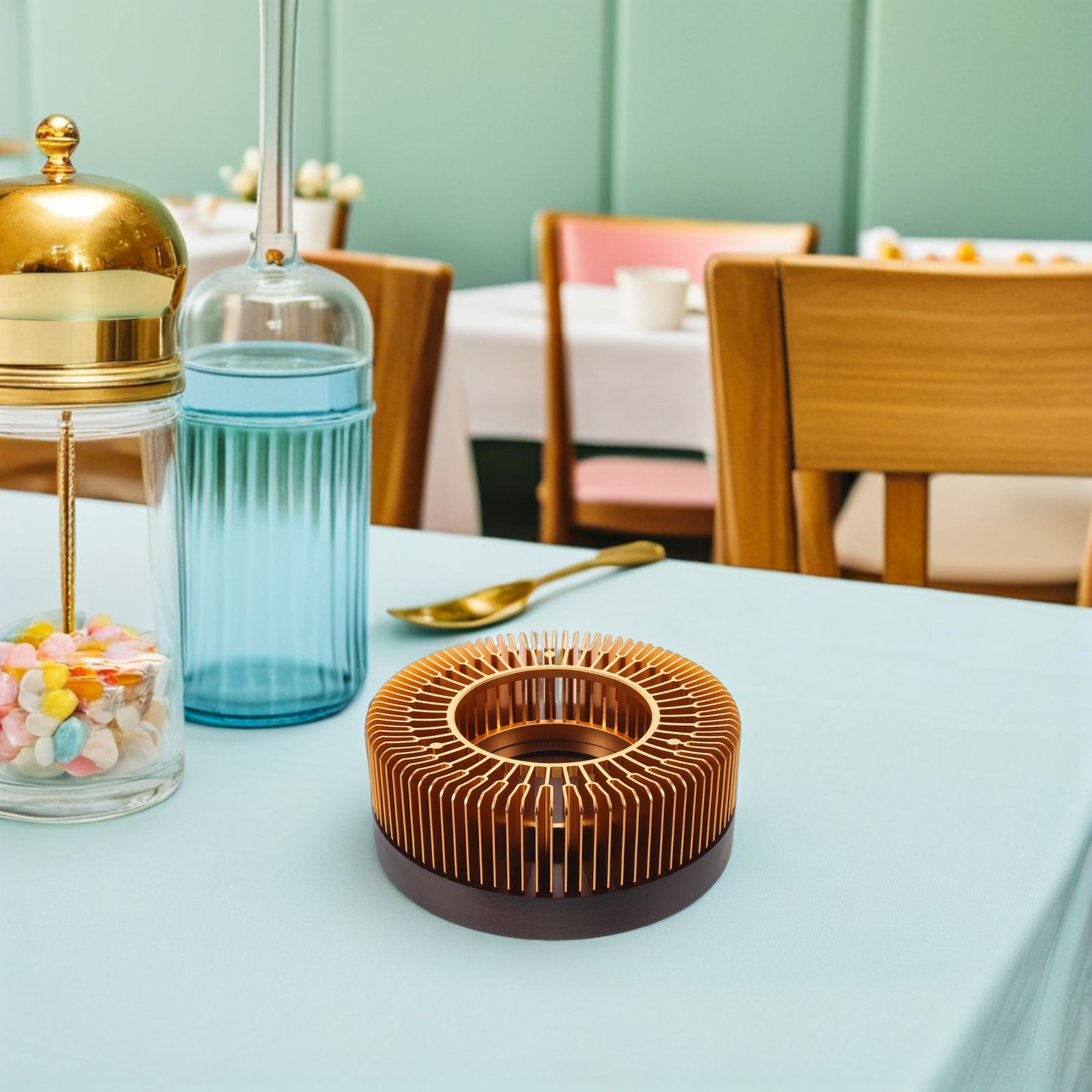 Gold Tea Pot Warmer Heater Alu - Coffee Tea Home review and price