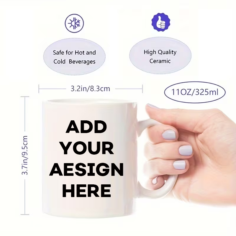 1 11oz Personalized Mug, Custo - Coffee Tea Images review and price