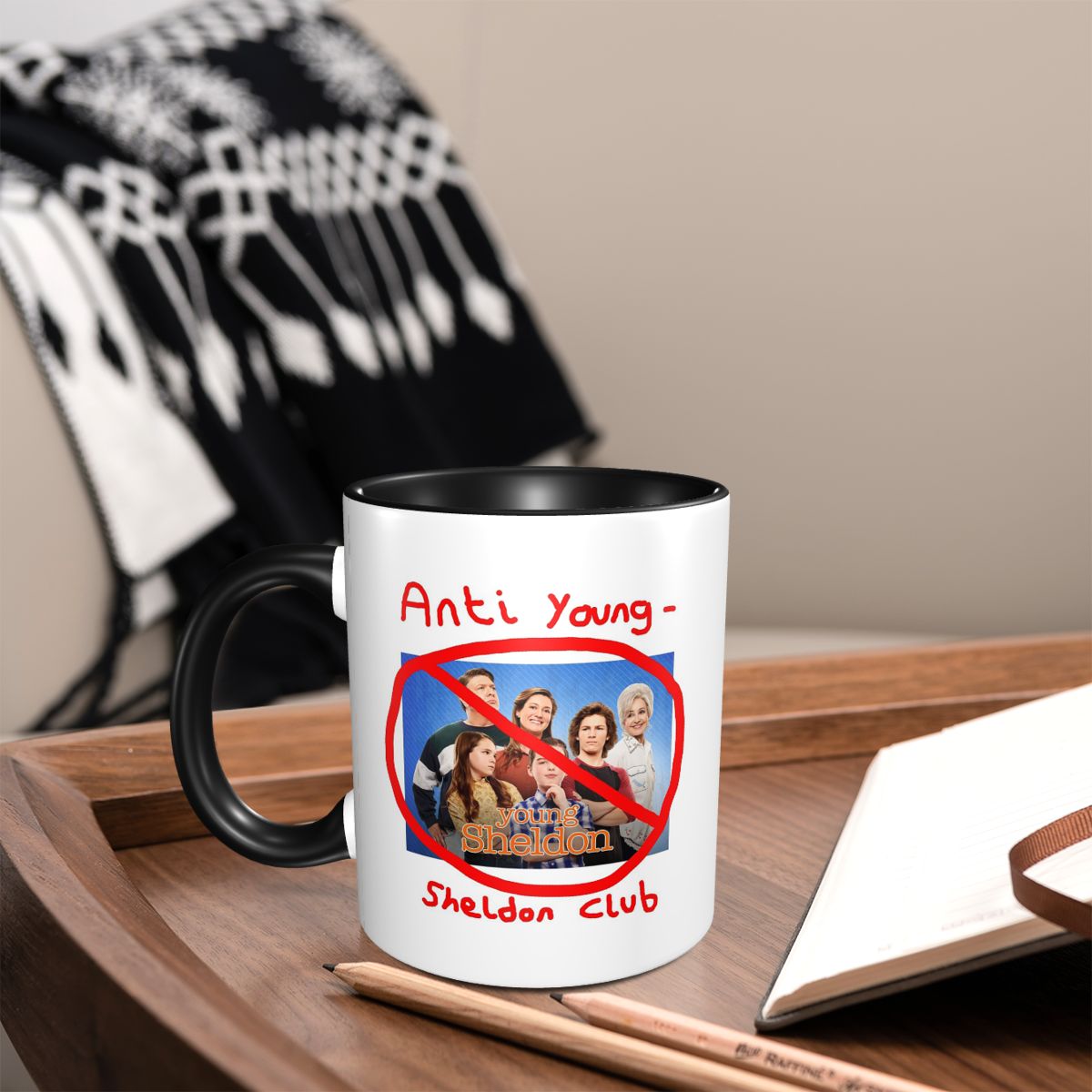 Anti Young Sheldon Club Sheldo - Young Tea Coffee review and price